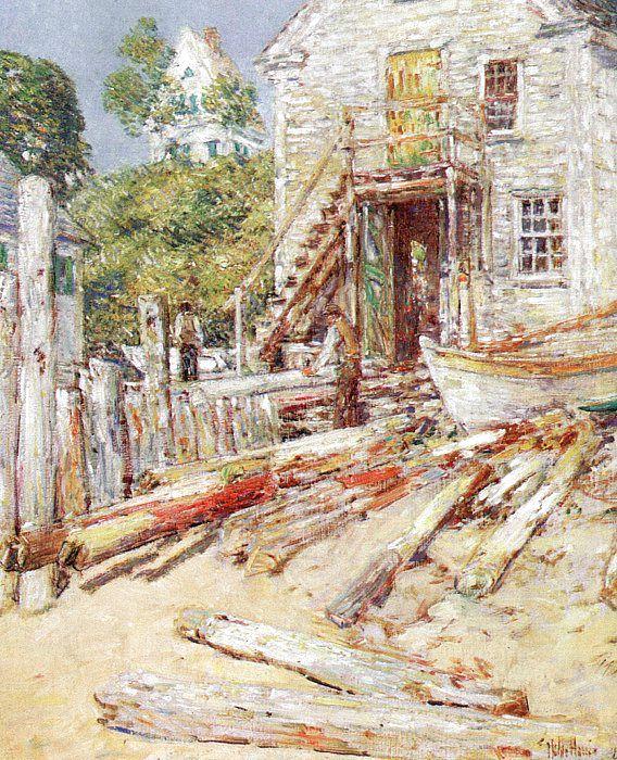 Childe Hassam Rigger's Shop at Provincetown, Mass